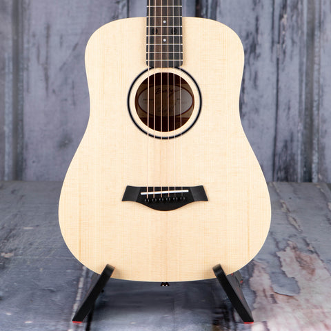 Taylor BT1 Baby Taylor Acoustic Guitar, Natural, front closeup