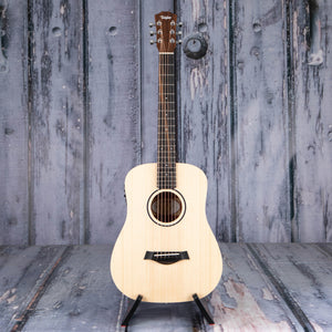 Taylor BT1e Baby Taylor Acoustic/Electric Guitar, Natural, front