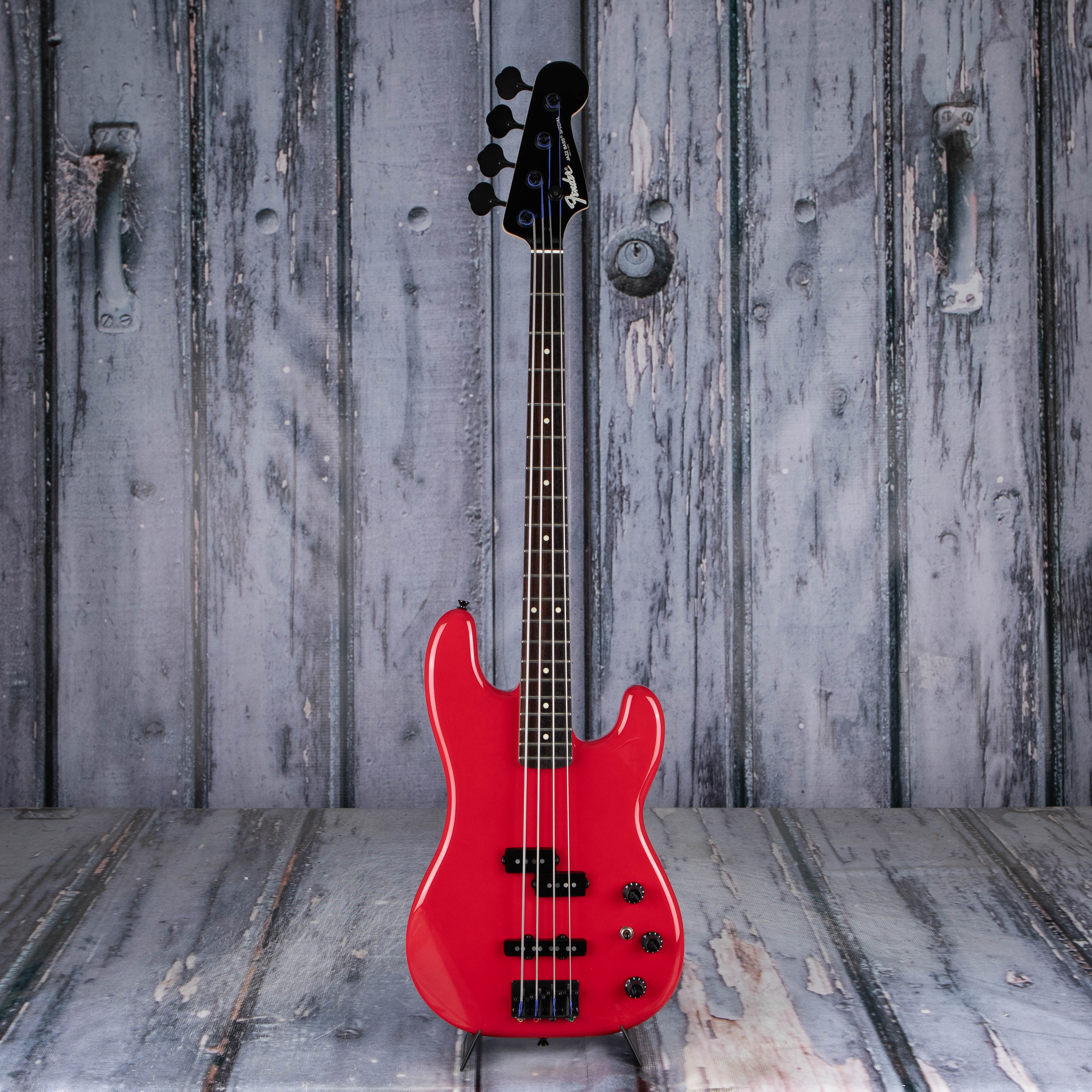 Used Fender Boxer Series Precision Bass Guitar, Torino Red, front