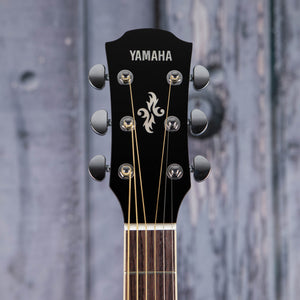 Yamaha APX600 Thinline Cutaway Acoustic/Electric Guitar, Old Violin Sunburst, front headstock