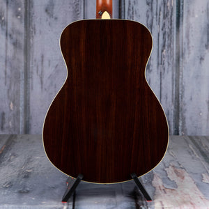 Yamaha FS830 Concert Acoustic Guitar, Natural, back closeup
