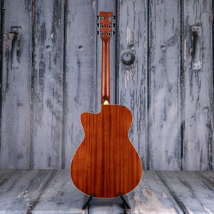 Yamaha FSC-TA TransAcoustic Concert Acoustic/Electric Guitar, Vintage Tint, back