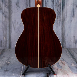 Yamaha LS-TA TransAcoustic Acoustic/Electric Guitar, Brown Sunburst, back closeup