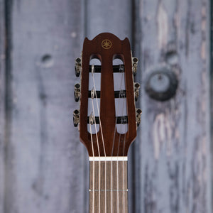 Yamaha NTX1 Classical Acoustic/Electric Guitar, Natural, front headstock
