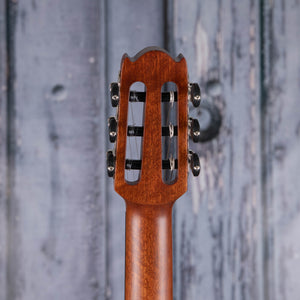 Yamaha NTX1 Classical Acoustic/Electric Guitar, Natural, back headstock