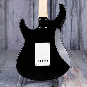 Yamaha PAC012 Pacifica Electric Guitar, Black, back closeup