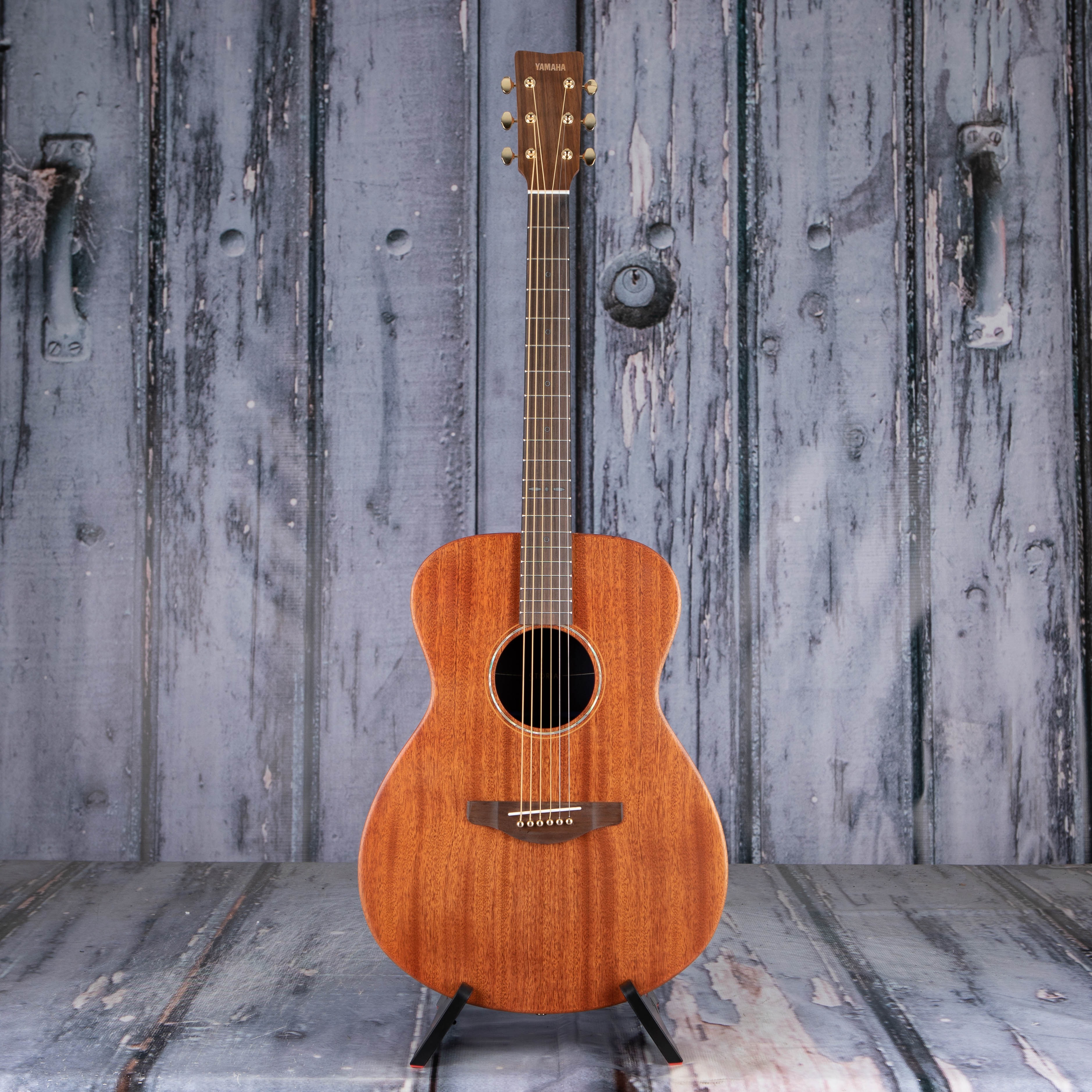 Yamaha Storia II Acoustic/Electric Guitar, Natural, front