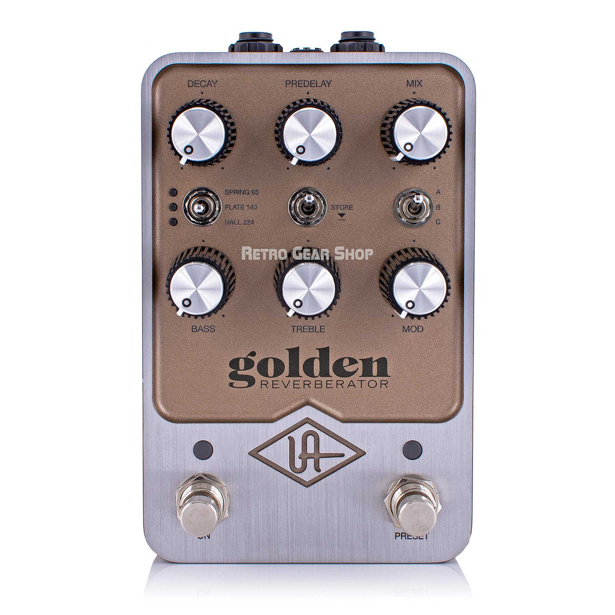 Used Universal Audio Golden Reverbertator Pedal