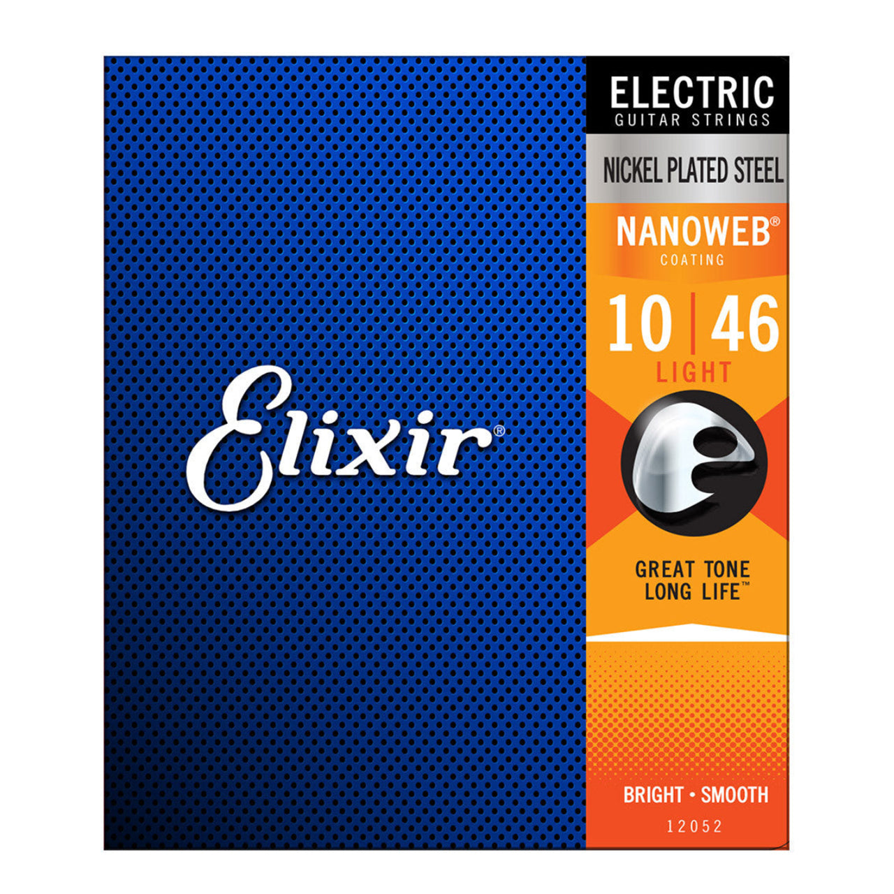 Elixir Electric Nickel Plated Steel with NANOWEB Coating Light, 10-46