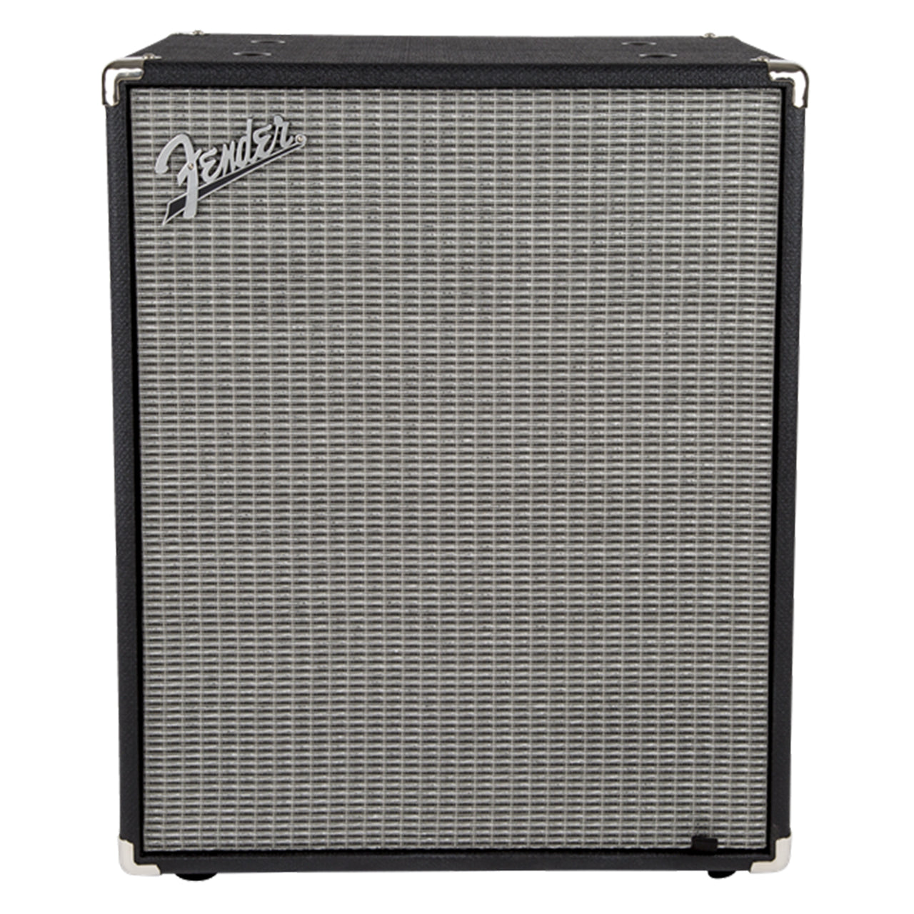 Fender Rumble 210 Cabinet, Black and Silver