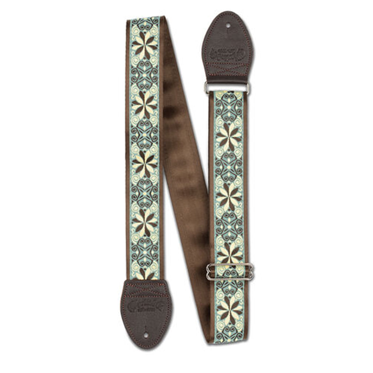 Martin Souldier Slide Guitar Strap, Dresden Star Seafoam