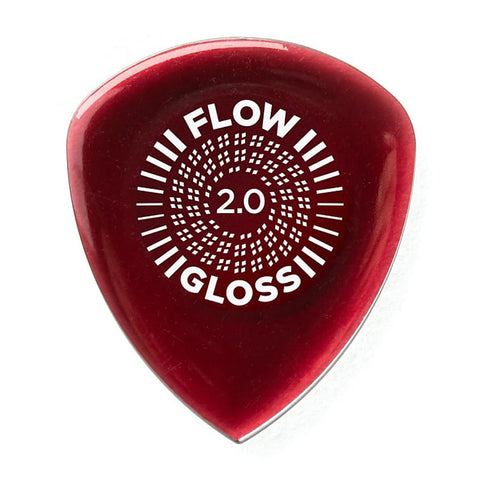 Dunlop Flow Gloss 2mm 3-Pack Guitar Picks