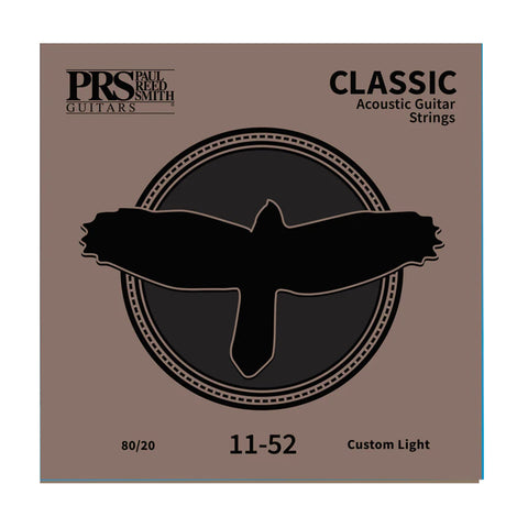 Paul Reed Smith Classic Acoustic Strings 80/20, Custom Light .011 - .053
