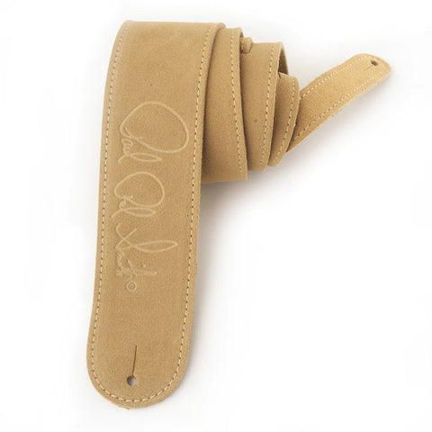 Paul Reed Smith 2.5" Suede Guitar Strap, Tan