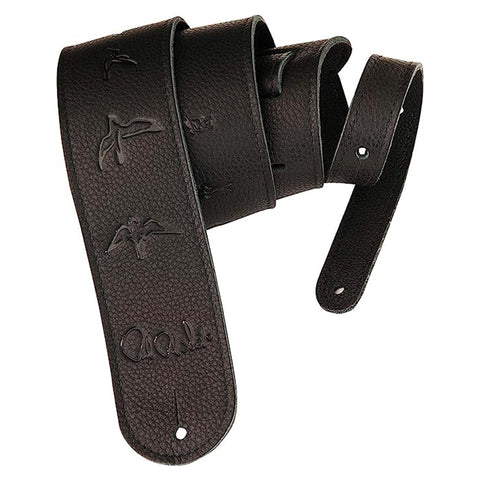 Paul Reed Smith Leather Birds Guitar Strap, Black