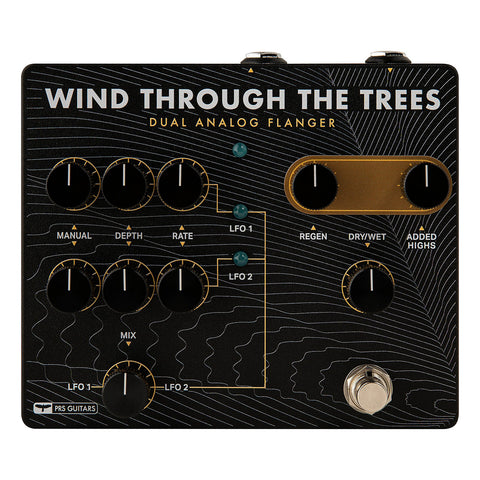 Paul Reed Smith Wind Through The Trees Dual Analog Flanger Effects Pedal