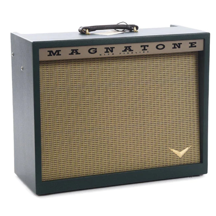 Magnatone Varsity Reverb 1x12" Combo Amp, Dark Green