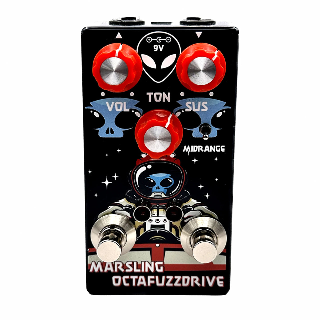 Interstellar Audio Machines Marsling Octafuzzdrive Effects Pedal