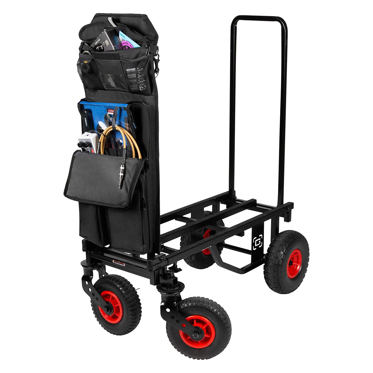Gator 7-Pocket Slip-On Accessory Bag for Utility Cart Handle