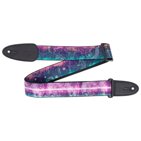 Levy's 2" Polyester Guitar Strap, Cosmic Print