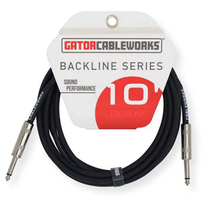 Gator Backline Series 10ft Strt To Strt Cable