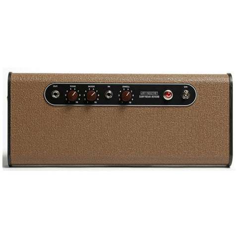 Surfy SurfyBear Classic Reverb Unit V3.0 Effects Pedal, Brown