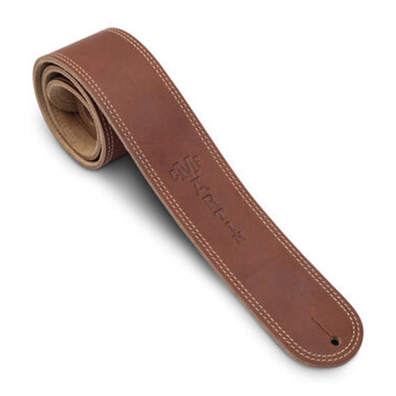 Martin Ball Glove Leather Guitar Strap, Brown