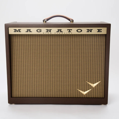 Magnatone Panoramic Stereo Combo Amplifier, Traditional Brown