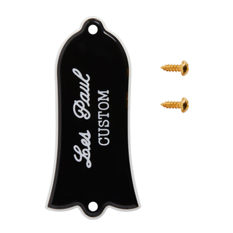 Gibson Truss Rod Cover Replacement Les Paul Custom, Black