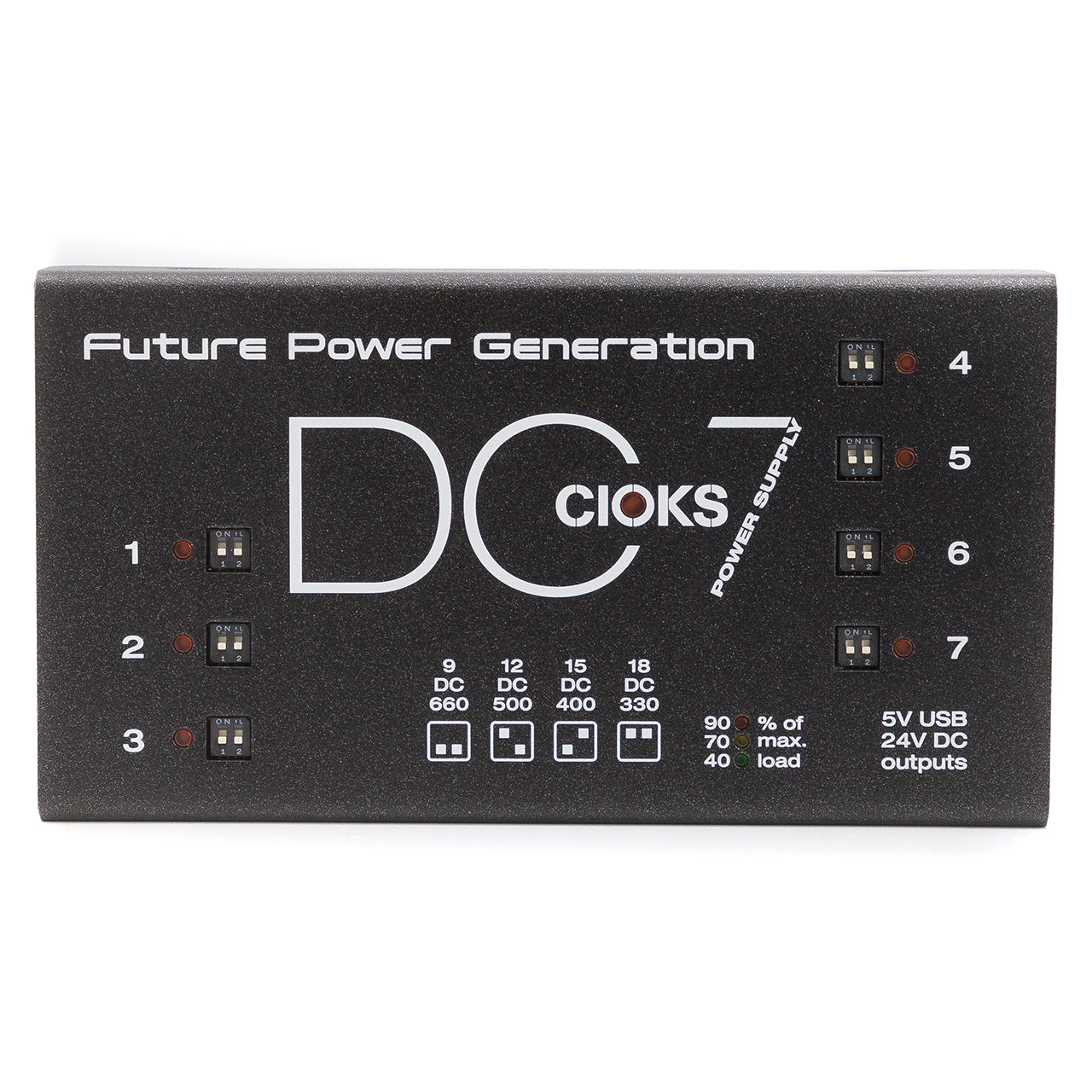 CIOKS DC7 7-Isolated Outlets Pedal Power Supply