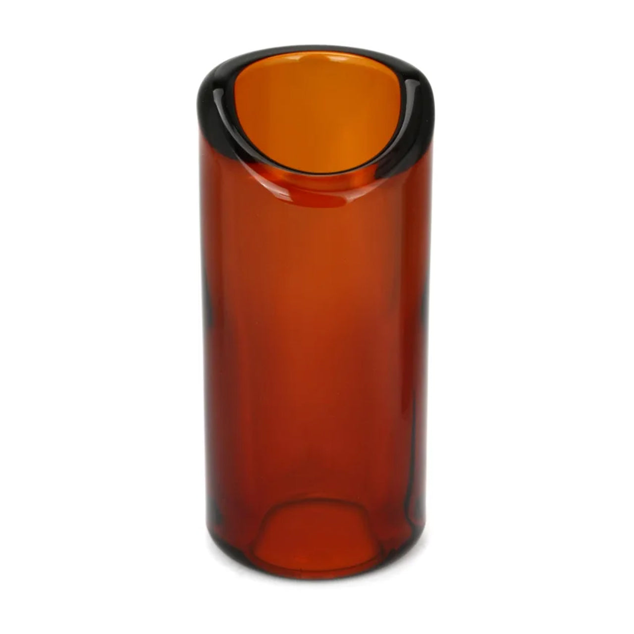 The Rock Slide GRS-MA Amber Glass Slide, Medium