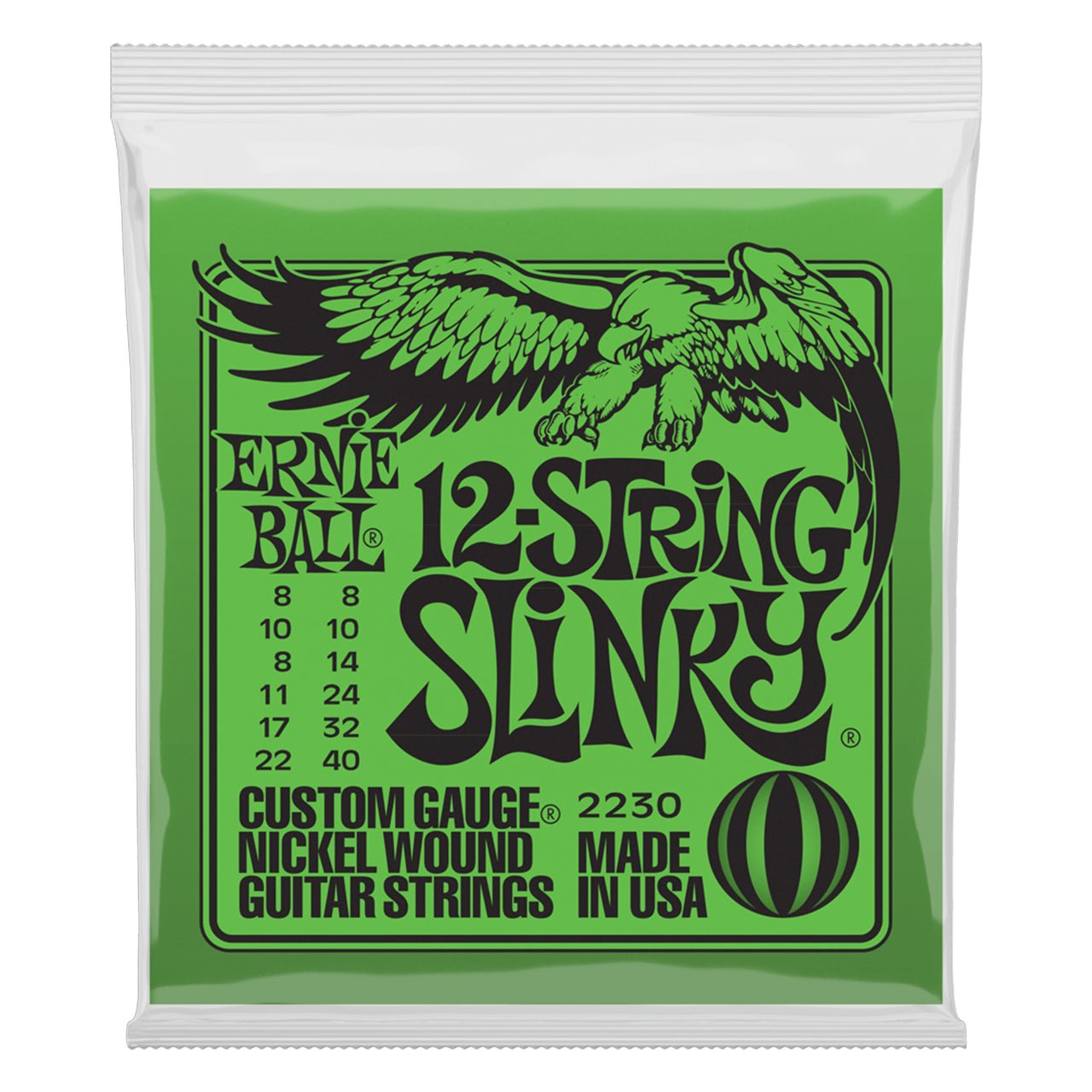 Ernie Ball Slinky Nickel Wound 12-String Guitar Electric Strings