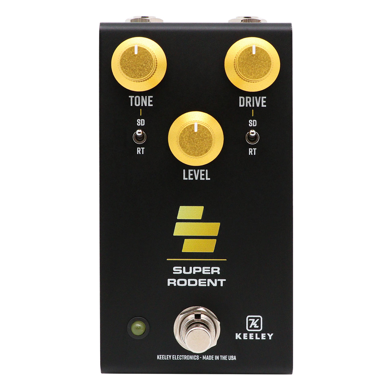 Keeley Super Rodent Overdrive And Distortion Effects Pedal