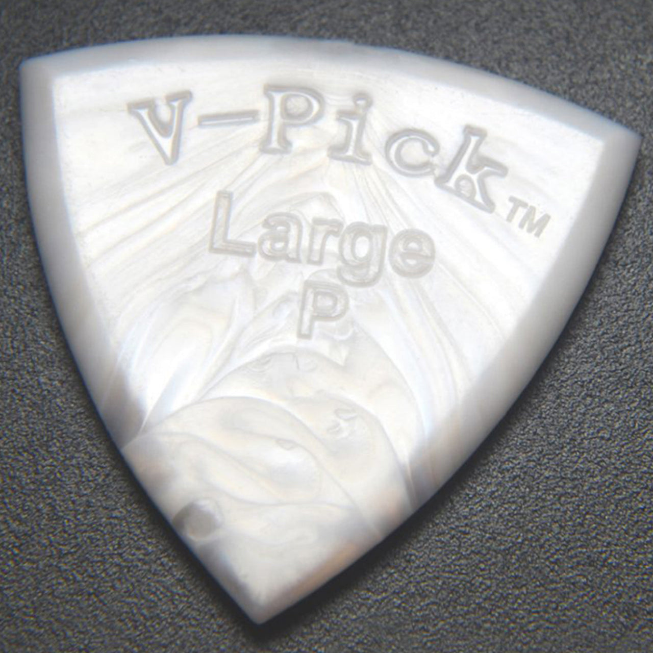 V-Picks Large Pointed Guitar Pick, Pearly Gates