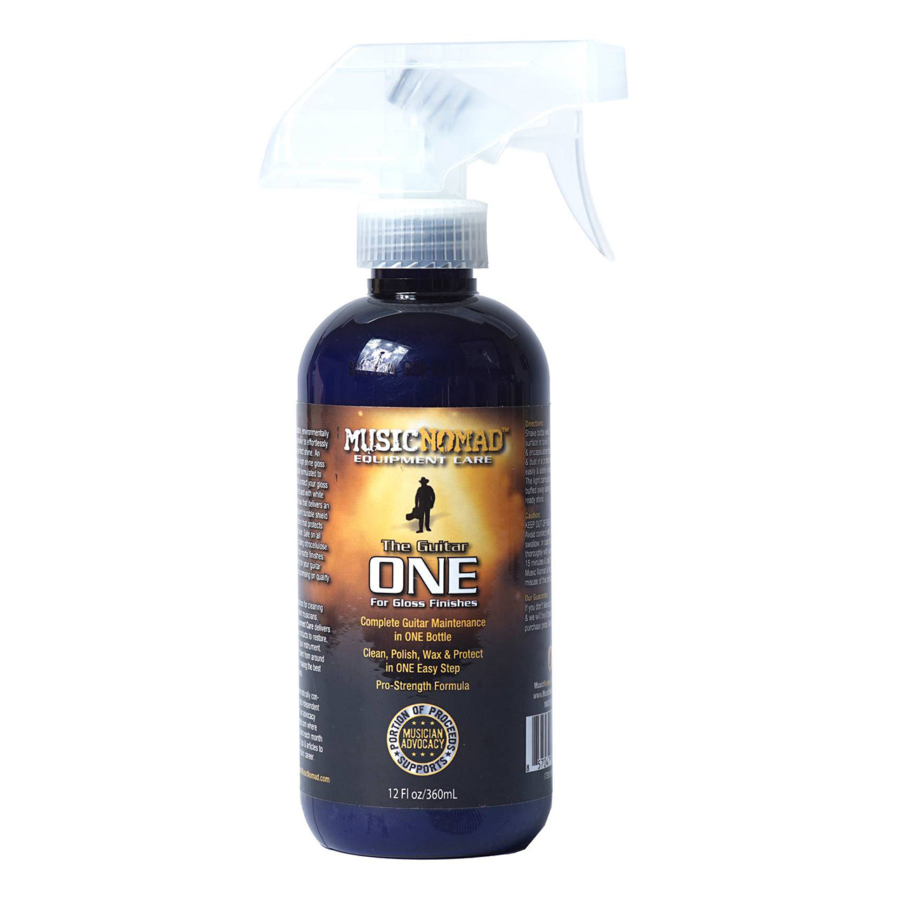 Music Nomad The Guitar ONE All-In-One Cleaner, 12 oz.