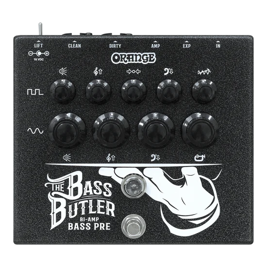 Used Orange Bass Butler Bi-Amp Bass Preamp Pedal