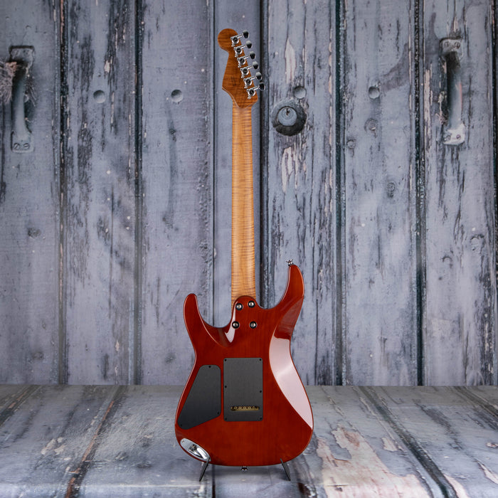 Charvel USA Select DK24 HSS 2PT CM QM, Autumn Glow