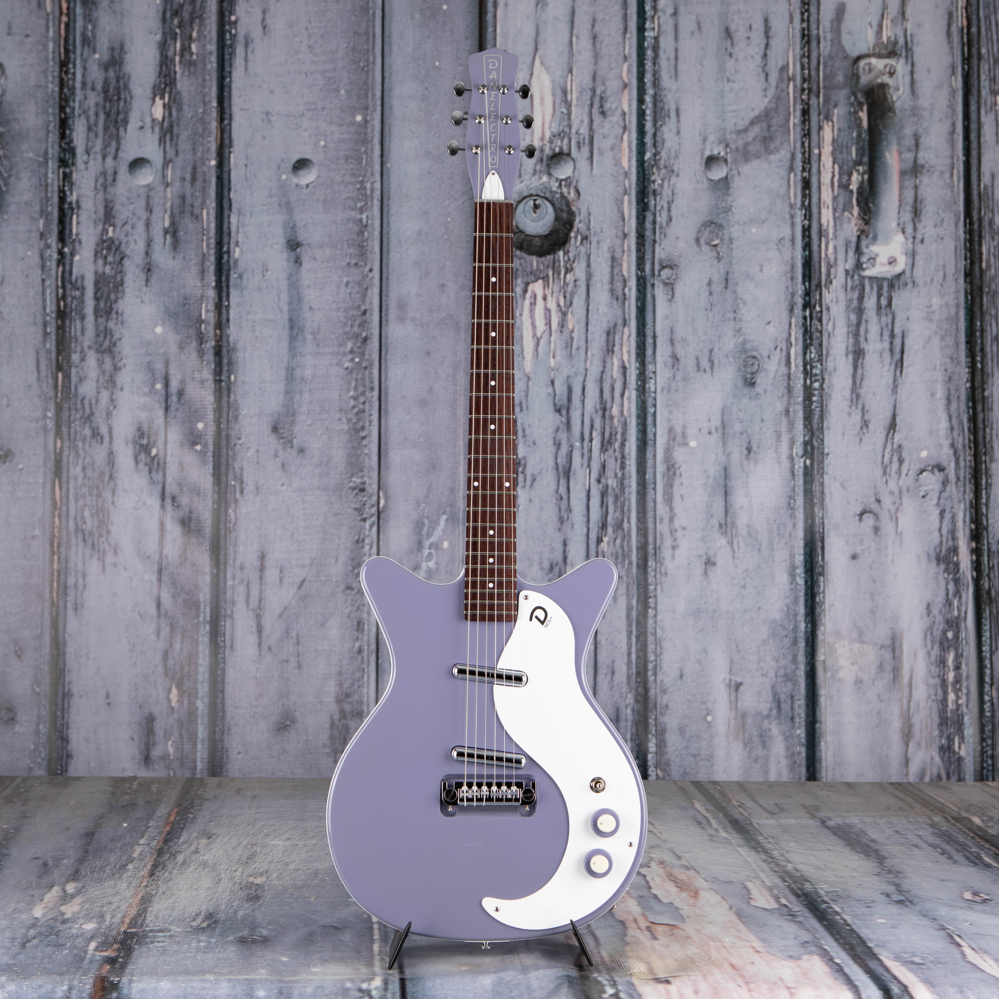 Danelectro Limited Edition '59M NOS+ Electric Guitar, Light Purple, front
