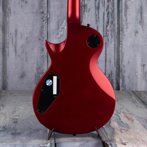 ESP LTD EC-256 Electric Guitar, Candy Apple Red Satin, back closeup
