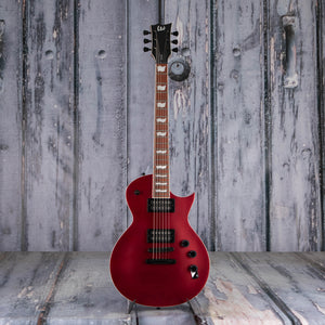 ESP LTD EC-256 Electric Guitar, Candy Apple Red Satin, front