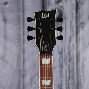 ESP LTD EC-256 Electric Guitar, Candy Apple Red Satin, front headstock