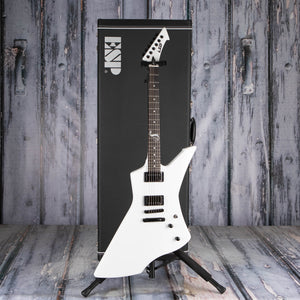 ESP LTD James Hetfield Signature Snakebyte Electric Guitar, Snow White, case