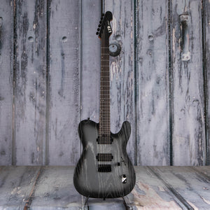 ESP LTD TE-1000 Electric Guitar, Silver Blast, front
