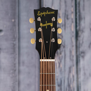 Epiphone 1942 Banner J-45 Acoustic/Electric Guitar, Vintage Sunburst, front headstock