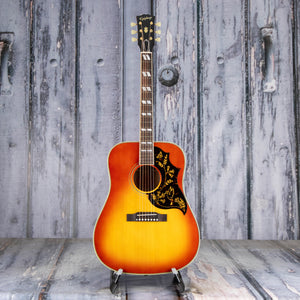 Epiphone 1960 Hummingbird Reissue Acoustic/Electric Guitar, Heritage Cherry Sunburst, front