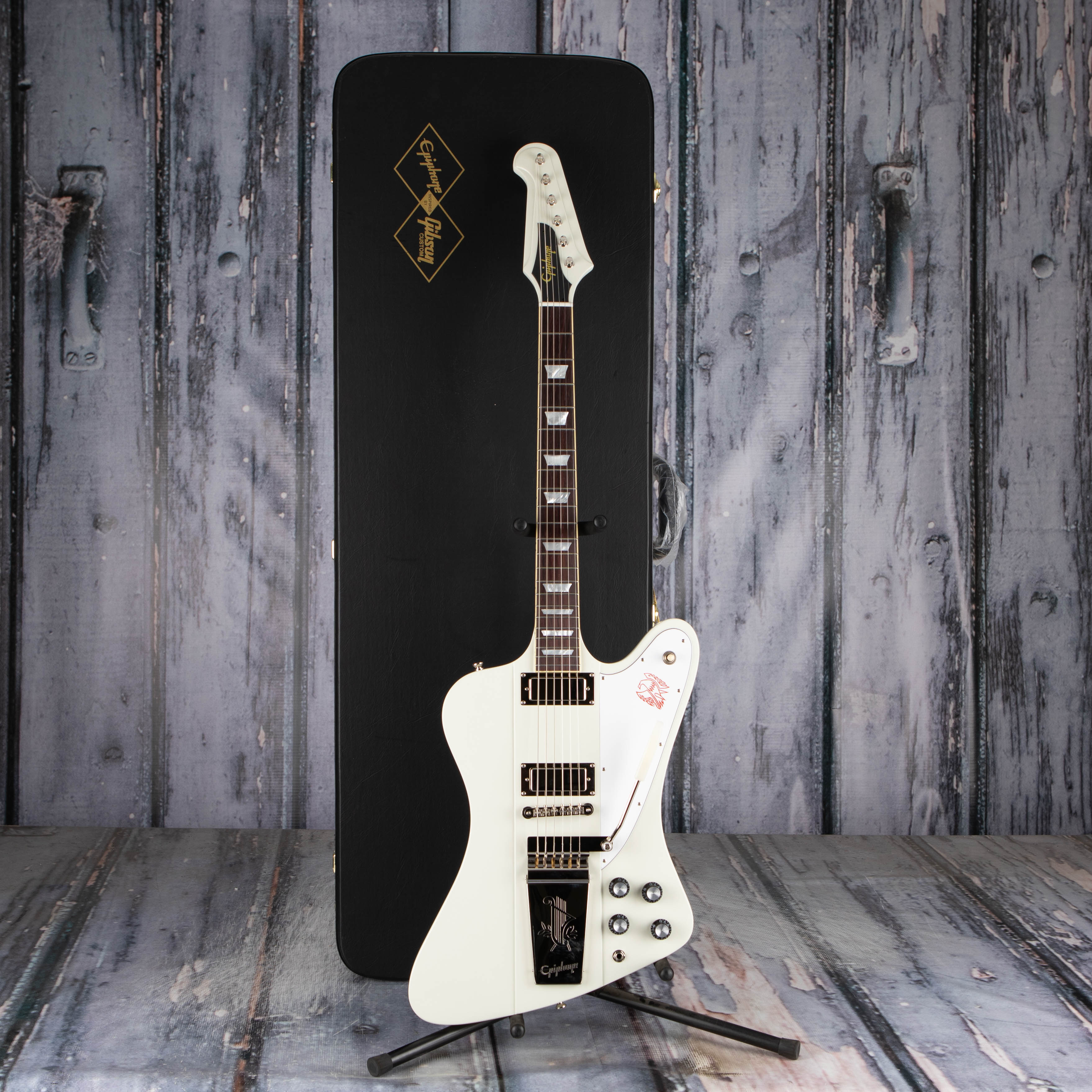 Used Epiphone 1963 Firebird V Reissue W/ Maestro Vibrola, Polaris