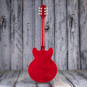 Epiphone ES-335 Figured Semi-Hollowbody Guitar, Cherry, back