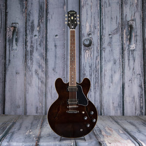 Epiphone Jim James ES-335 Semi-Hollowbody Guitar, Seventies Walnut, front