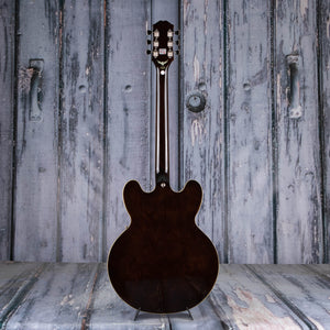 Epiphone Jim James ES-335 Semi-Hollowbody Guitar, Seventies Walnut, back