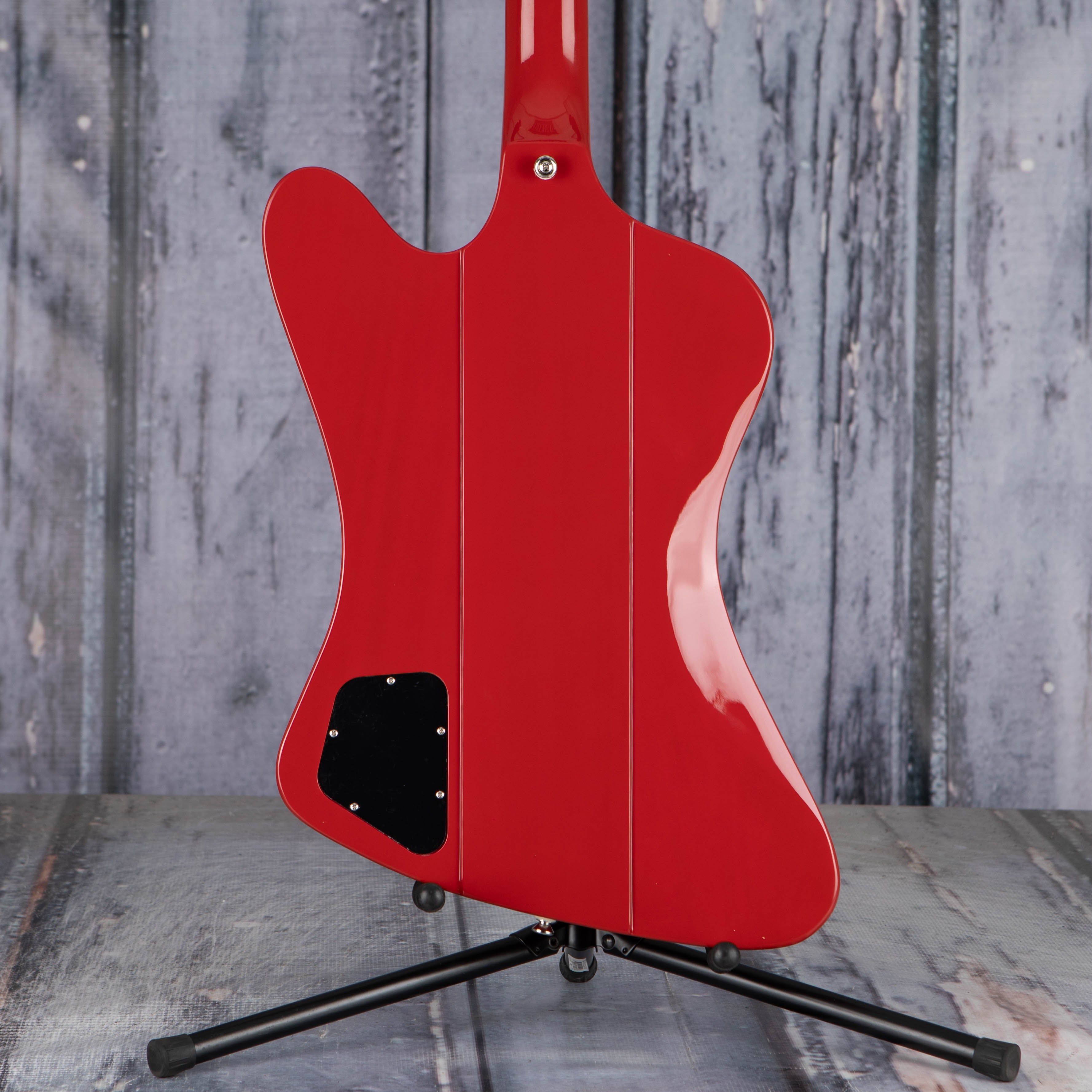 Epiphone Thunderbird '64 Electric Bass Guitar, Ember Red, back closeup